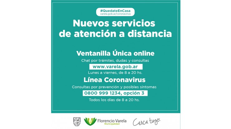 Coronavirus: el Municipio pone en marcha una opción telefónica de consulta 